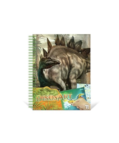 6928 Dino Art Libro Pegatinas Creativo