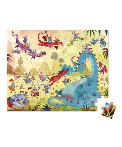 7135 Puzzle Dragones 54 Pcs