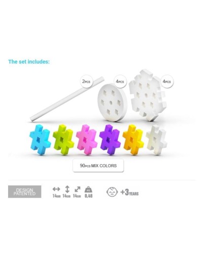 7231 Meli Basic Constructor Pastel 100pcs