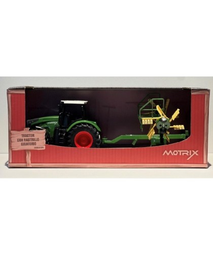 7277 Motrix Tractor con Rastrillo Giratorio