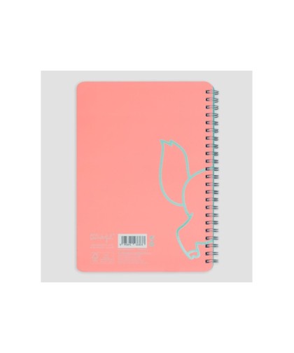 7335 Libreta A4 Unicornio pink - You are fantastic