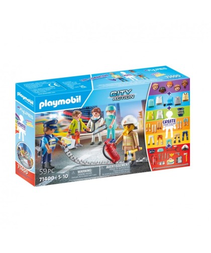 7342 Playmobil My Figures: Equipo De Rescate