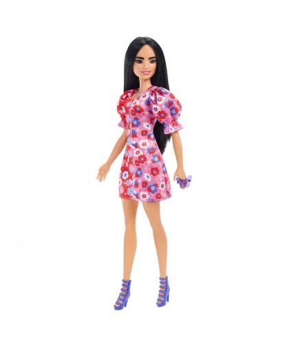 753 Barbie Fashionista Vestido De Flores