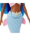 774 Barbie Sirena Dreamtopia Pelo Azul