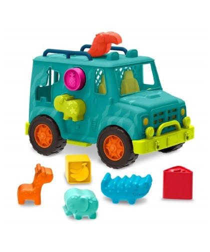 7642 Wonder Wheels Camión safari formas