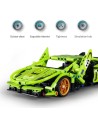 7667 iMMaster Coche de carreras verde - 457pcs