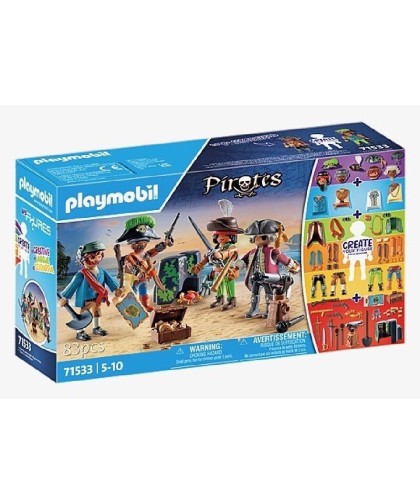 7723 Playmobil 71533, My figures: piratas