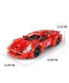 7744 iMMaster Coche de carreras rojo - 437pcs