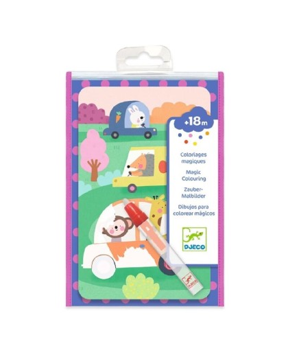 7859 Dibujos para colorear mágicos Carretera