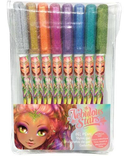 7879 Pack de Bolígrafos de Gel Metalizados