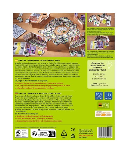 7913 The Key  Robo en el Casino Royal Star