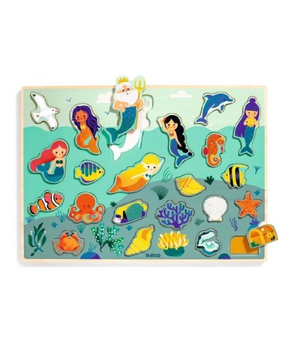 7973 Encajable Puzzle Sea