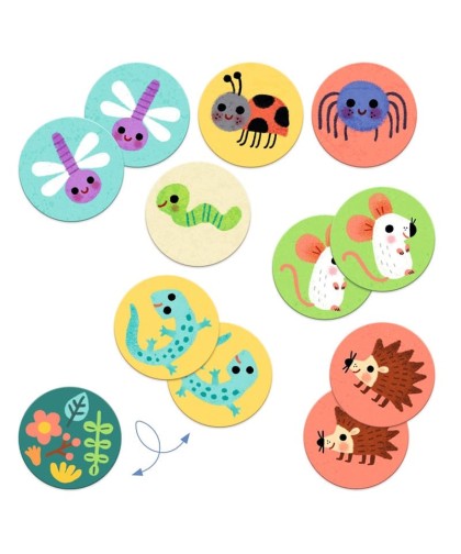 8033 Educativos Memo pequeños animales