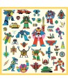 8060 Pegatinas Robots