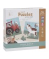 8126 Puzzle 4 en 1 Pequeña Granja