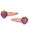 8246 Clips para el Pelo Fresas