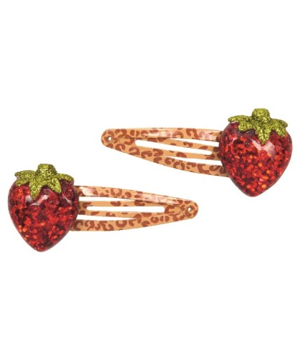 8247 Clips para el Pelo Fresas
