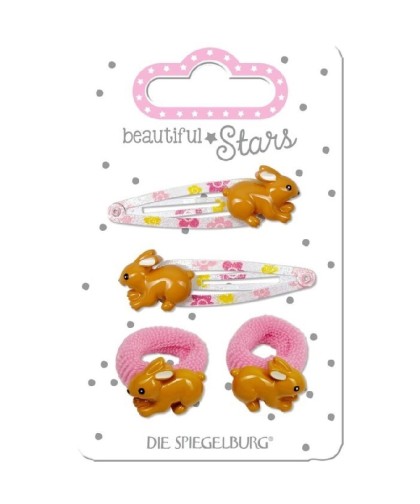 8250 Mini Clips y Gomas de pelo Conejito