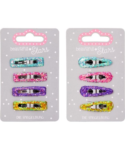 8267 Pinza para el pelo con purpurina