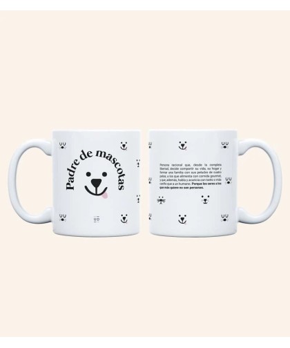 8550 Taza "Padre de mascotas"