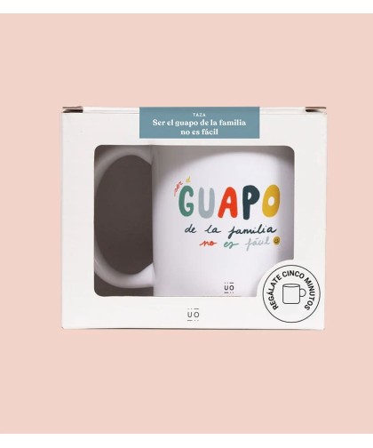 8562 Taza "Ser el guapo de la familia no es f