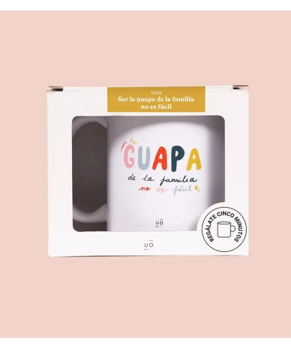 8566 Taza "Ser la guapa de la familia no es fácil"