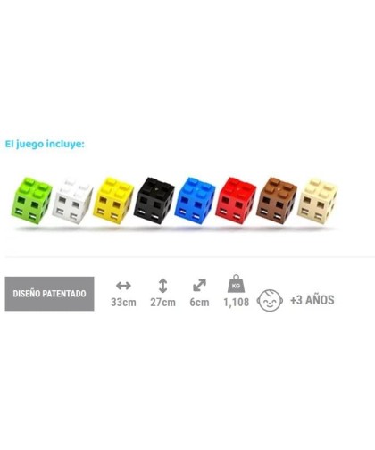 8596 MELI Cube 200pcs