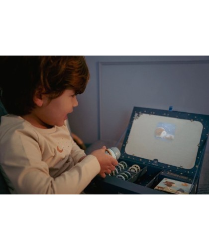 8731 Proyector Linterna Azul