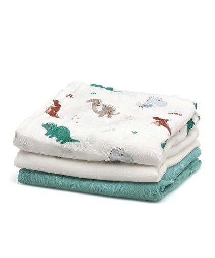 890 Muselina 70X70 Cm Bambu Verde