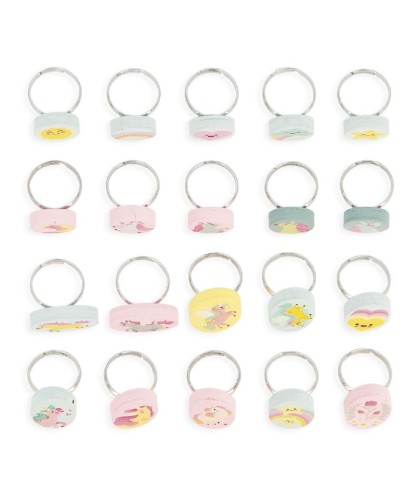 8833 Unicornio - 20 Anillos Ajustables