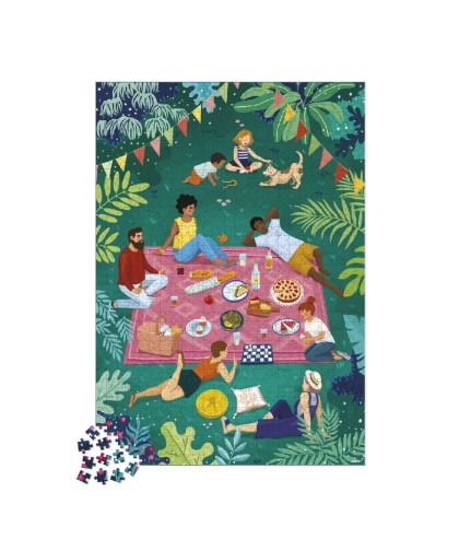 8981 Puzzle Picnic con los Amigos 1000 Pcs