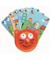9027 Sujetador Cartas Gato