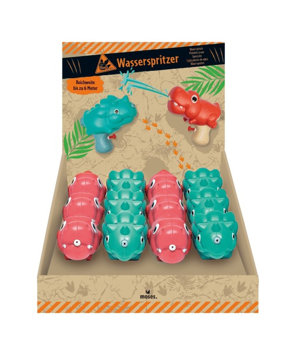 9343 Pistola de agua Dinosaurios