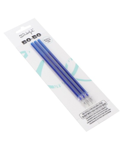 9475 Set de 3 recambios de BO-BO tinta azul