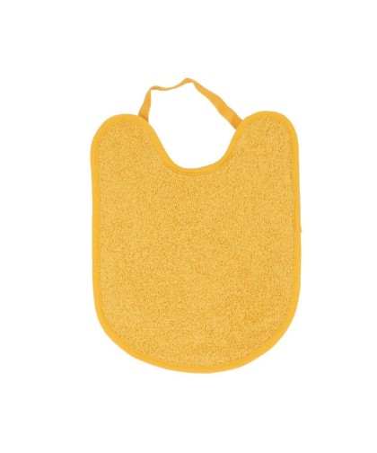 9505 Pack 4 Baberos Rizo Azul,Mostaza,Verde, Blanco