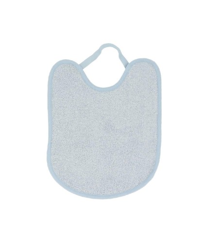 9506 Pack 4 Baberos Rizo Azul,Mostaza,Verde, Blanco