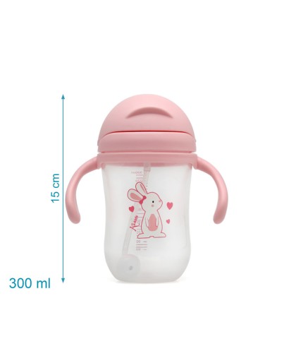 964 Taza Aprendizaje 300ml Rosa