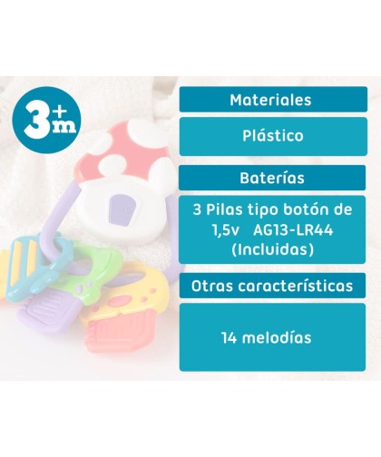 9560 Sonajero Seta Sonido