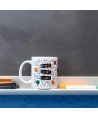 9744 Kit Taza + calcetines "Profe con clase"
