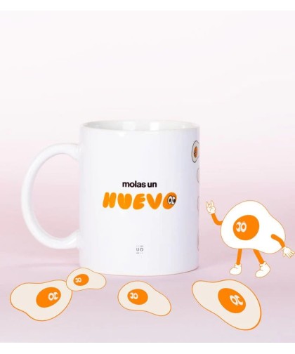 9780 Taza "Molas un huevo"