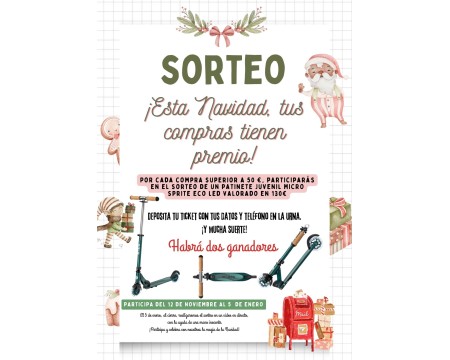 ¡Esta Navidad tus compras tienen premio en Juguetería Tipi!